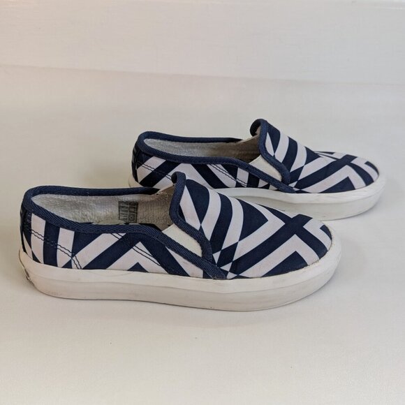 G-Star Raw Strett Slip On Canvas Sneaker Blue & White Sz 38/US 8 - Picture 6 of 8